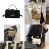 Fashionable Small Square Handbag For Women Stylish Daily Use Versatile Shoulder Bag