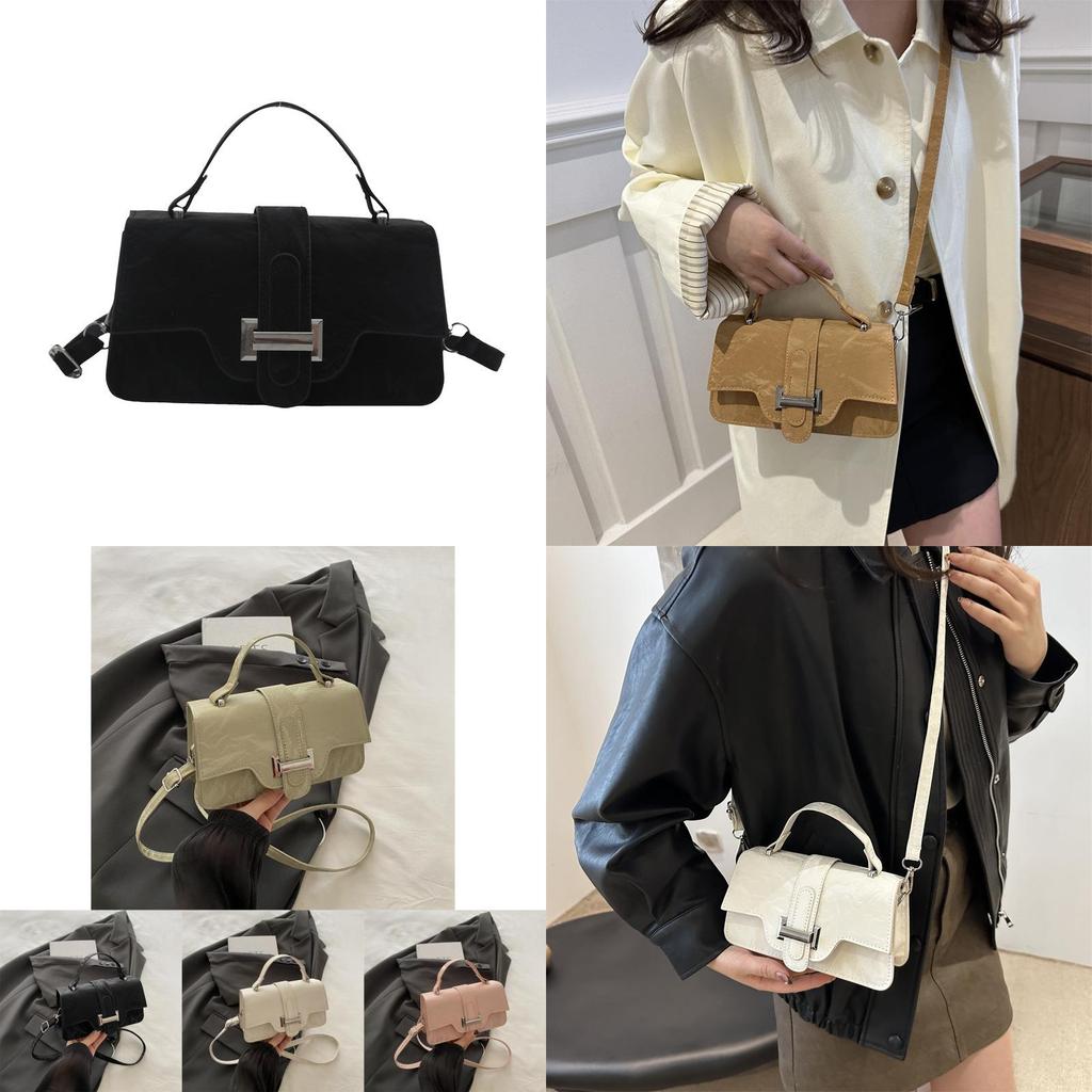 Fashionable Small Square Handbag For Women Stylish Daily Use Versatile Shoulder Bag