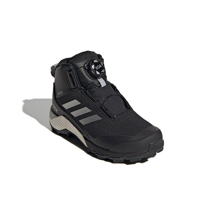 Adidas Terrex Winter Mid Boa Hiking K Breathable High top Kids' Outdoor Shoes Black Kids' FU7272