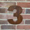 Rusty Metal Address Numbers Letters Vintage Outdoor Decor