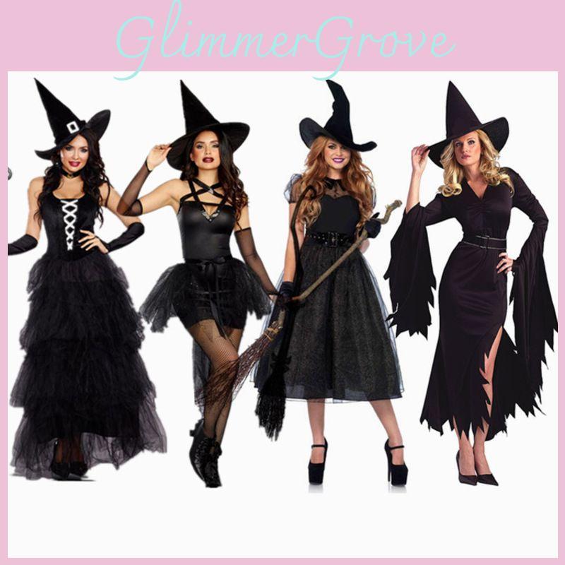 Enchanting Witch Costume For Women Perfect For Halloween Parties And Cosplay Events