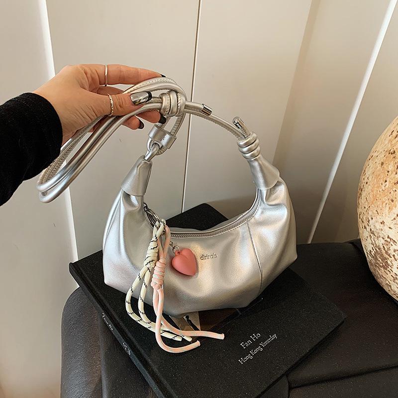 Modna damska wysokiej klasy wszechstronna torba pod pachę typu Croissant 2025