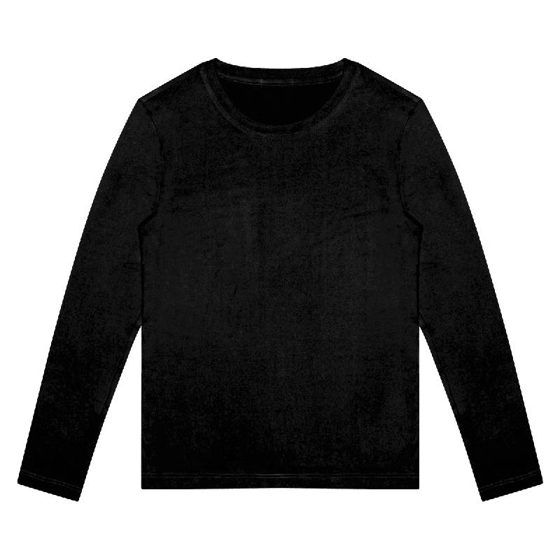 

Женский антибактериальный антистатический термотоп с длинным рукавом и круглым вырезом Yiershuang M (80-100 lbs)