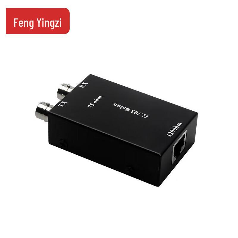 FengYingZi E1 BNC to RJ45 Impedance Converter
