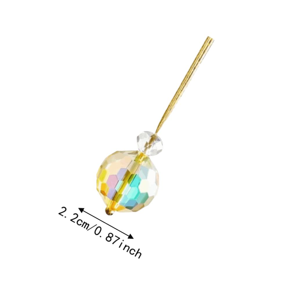 12Pcs Sparkle Christmas Tree Decoration 22mm Hanging Crystal Balls Pendant  Party Decor