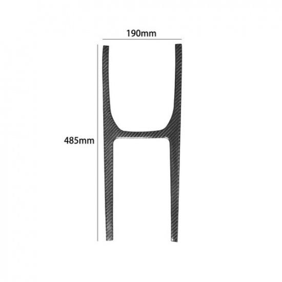 Carbon Fiber Transimission Console Cover Trim For Land Rover Discovery Sport