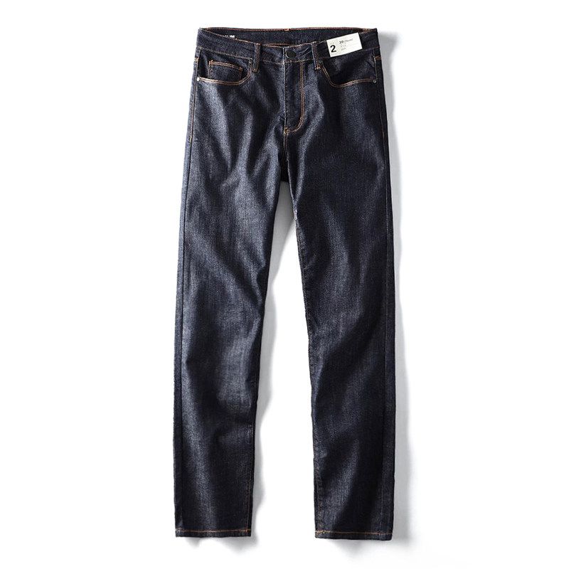 Foreign Trade Tail Order First Line Cut Label Spring and Autumn Export Men s Pants Dark Blue EUR34