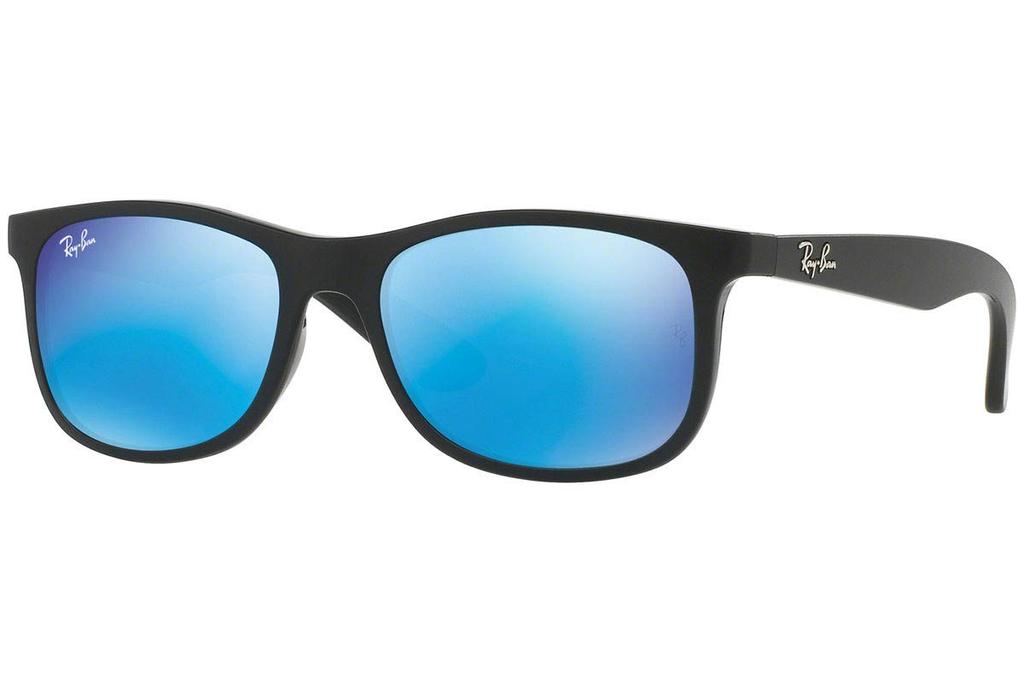 Matte Size 48 Kids 701355 ON BLACK Ray-Ban Sunglasses, Black, Japan, (Free Size), Model, 0RJ9062S,