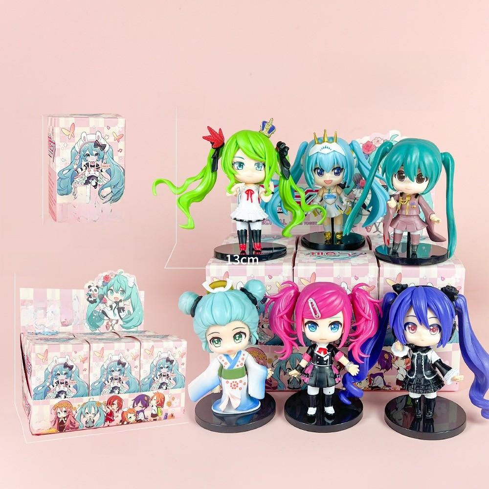 Hatsune Miku Pvc Figure Blind Box Anime Model Collectible For Fans And Decor