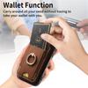 For iPhone 16 Pro Max 15 14 Plus 13 12 11 XR XS X 7 8 SE 2 3 Detachable Magnetic Wallet Case Ring Card Holder PU Leather Cover