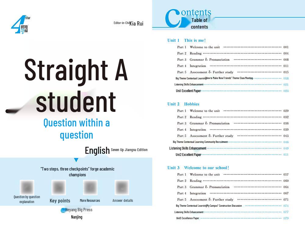 2026 Edition Student Question Bank: 7th-9th Grade English, Math, Physics, Chemistry Practice Books