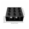 Degree Bar Holder Rotatable Rotating Barbell Rack Saving Stand for
