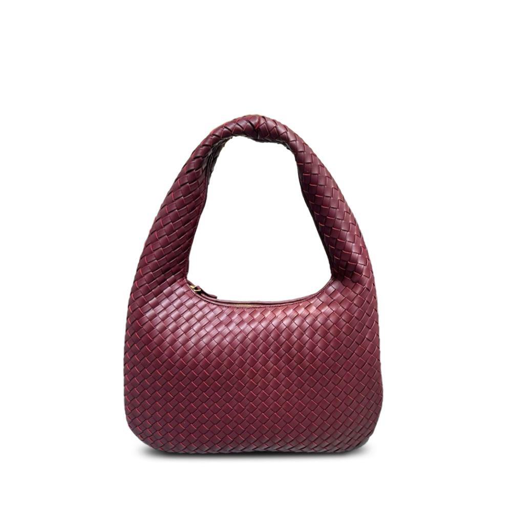 Large capacity high-end handwoven bag tote bag casual wide shoulder strap fashion commuting cross-border shoulder armpit bag