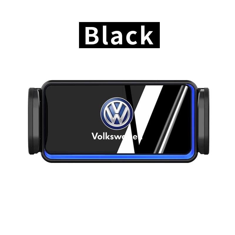 

For Volkswagen 1PCS Car Vent Mount Phone Holder Universal for VW Volkswagen Golf Polo Passat Touran CC B5 B6 B7 Jetta Car Access чёрный
