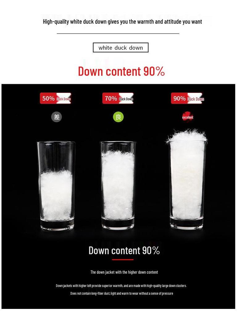 Trendy Men's Hooded Lightweight Down Jacket - 90% White Duck, Perfect for Spring & Autumn