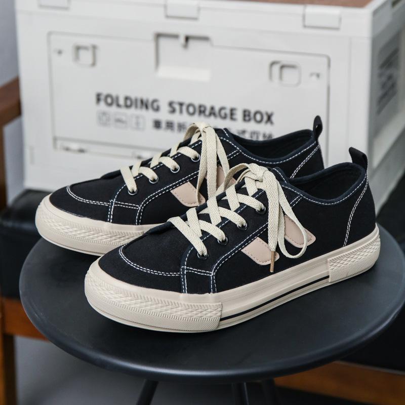 

Мужская обувь, модная обувь, весна 2025, новая классическая универсальная парусиновая обувь, дышащая обувь для занятий спортом и отдыха в стиле Гонконга 39