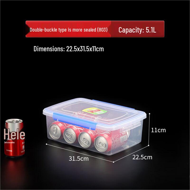 Commercial Grade Transparent Food Storage Container