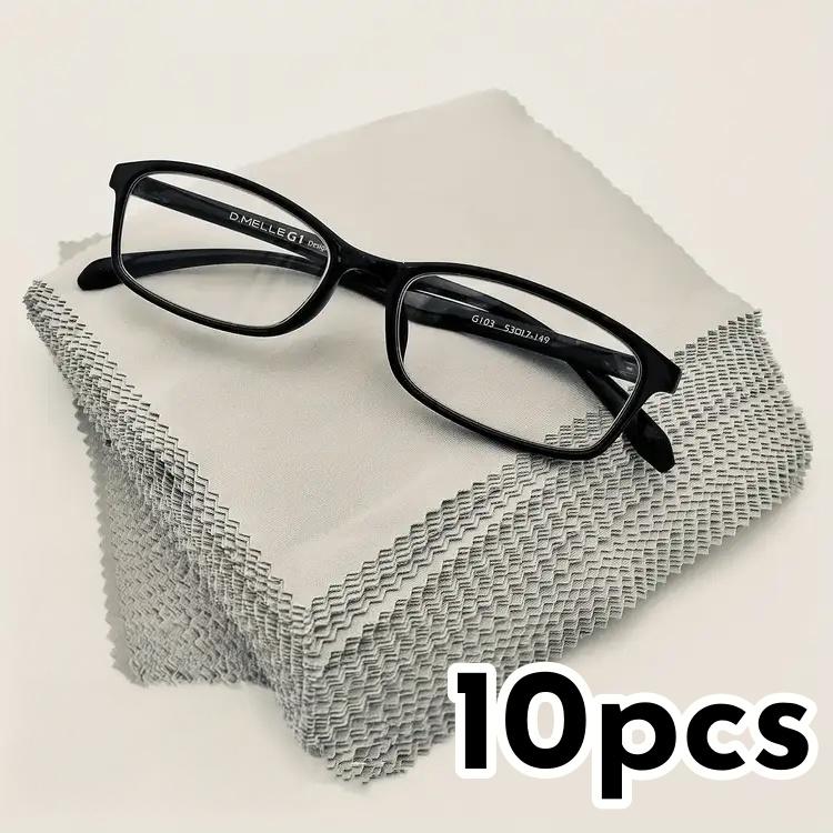 Microfiber Cleaning Cloths for Glasses Phone Screens Jewelry Random Colors Thick Soft Cleaning Wipes for Maintenance & Polishing