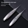 Swallowtail Stainless Steel Curved Cuticle Remover & Multi-Tool Nail Polish Set