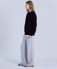 BASIC HOUSE Women'S Cotton Single Layered Long Short Sleeve T-Shirt White Lats0216