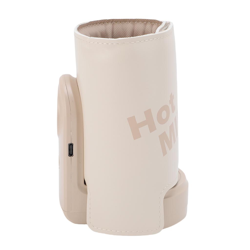 Cordless Baby Bottle Warmer Wrap Portable LED Display Fast Baby Milk Warmer Cover for Breastmilk