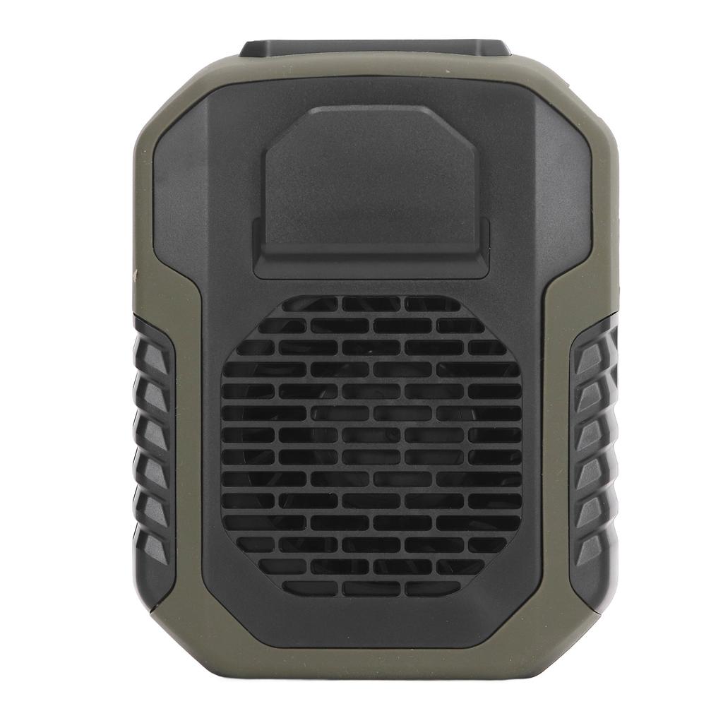Waist Fan with Lanyard USB Charging 6000mah   5.0V 2.0A 3 Speed Wrable Body Clip Fan for Worker