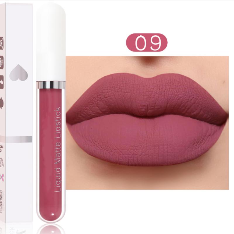 Matte Velvet Lipstick  Lip Gloss Long Lasting Non-marking Red Sexy Waterproof Liquid Lipsticks Lip Makeup Cosmetics