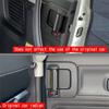 Car Middle Door Inner Handle Button Trim Sticker For Suzuki SPACIA  MK04 2017-2024 Car Replacement Carbon Fiber