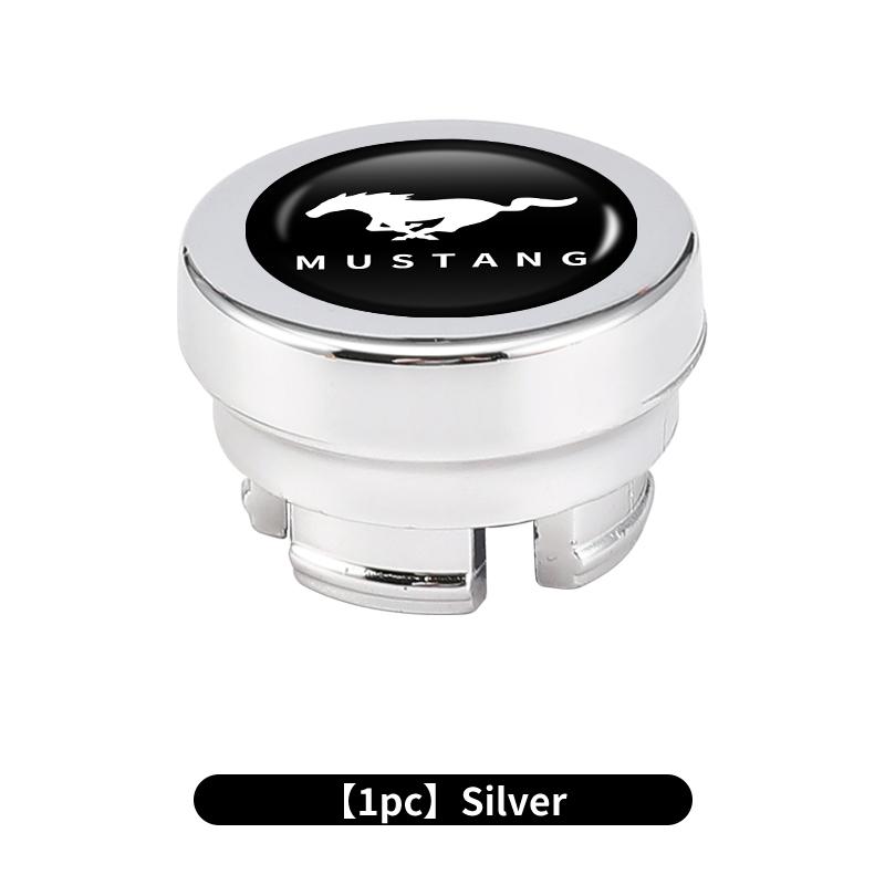 For Ford 1/2PCS Car Logo Cigarette Lighter Dust Plug Button Socket Protective Cover Escort KA Flex Everest KA Expedition Falcon APQ1