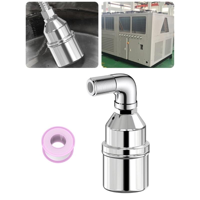 Household Water Level Controller Stainless Steel Shut off Water Tower Valves Corrosion Resistant Floating Ball Valves