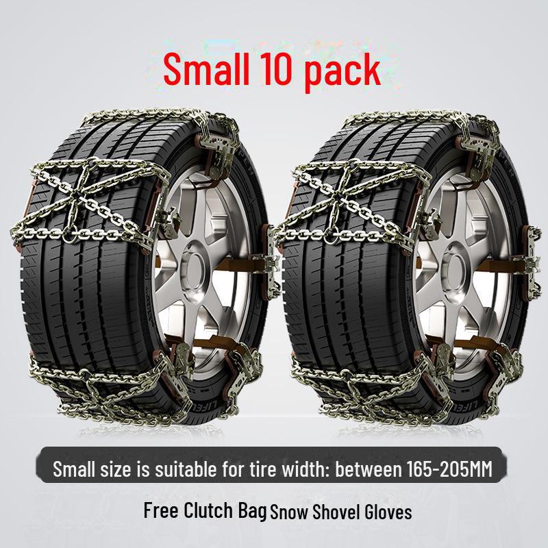 

Універсальний залізний ланцюг для зимових шин для автомобілів, позашляховиків, вантажівок, фургонів - ланцюг протизашляховиків