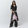 Pleatsmama Glitter Pale Pink New Bow Backpack