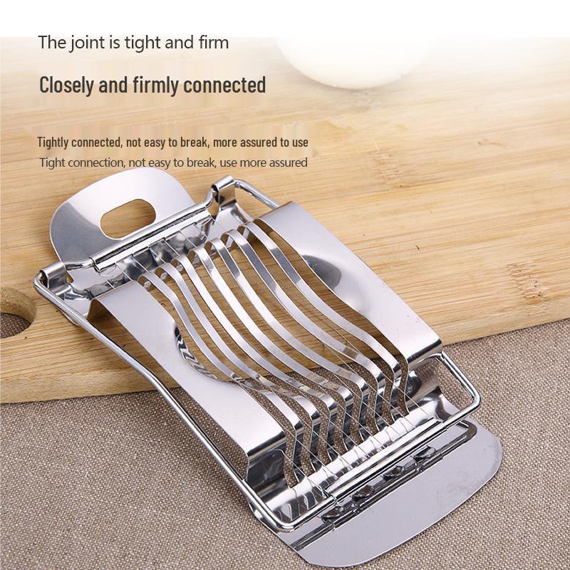 Japanese Creative Stainless Steel Egg Slicer for Fancy and Preserved Eggs