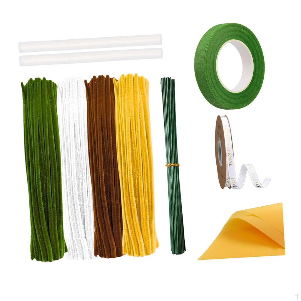 Chenille Pipes, Crafts for Children And Adults, Party Decorations, Bouquet