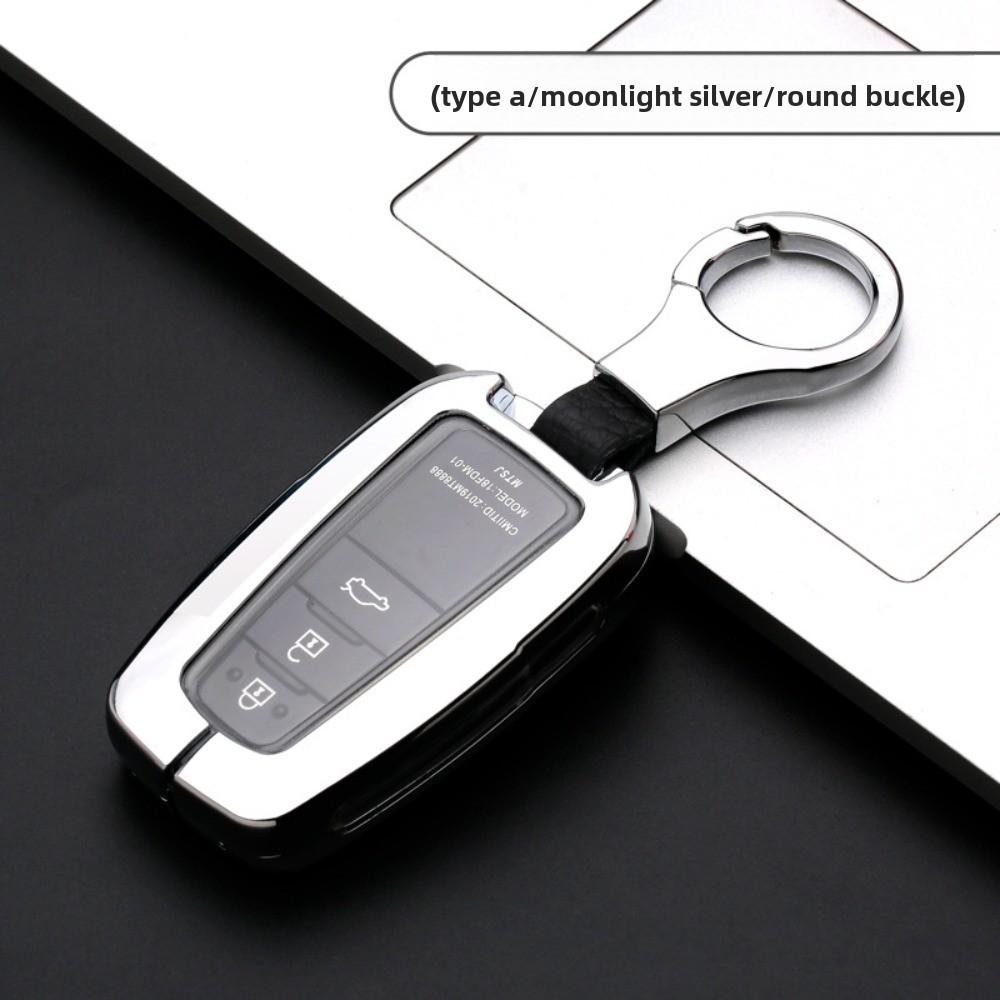Premium Key Case for Toyota Camry RAV4 Corolla CHR Highlander Levin Keychain Holder