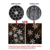 Christmas Lights Projector Outdoor LED Waterproof Rotating Snowflake Lighting For Halloween Holiday Indoor Home Party New Year Decoration Show White