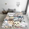 Niedliche Chiikawa Kollektionsdecke Weiche Mode Plüsch Überwurfdecke Für Kind Heimdeko Flanell Tagesdecke Bettdecke