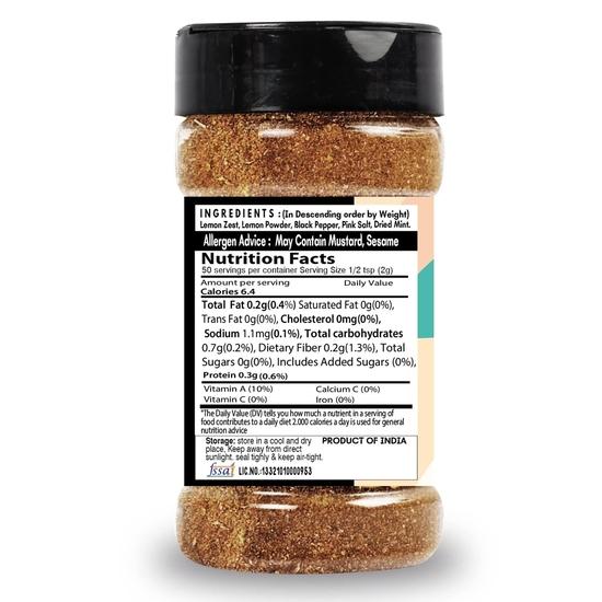 SARANZ Mix Mexicano Jain Tempero Exótico | Perfeito para Lanches, Aperitivos, Salgados, Pratos Principais (Frasco Polvilhador de 100 Gramas)