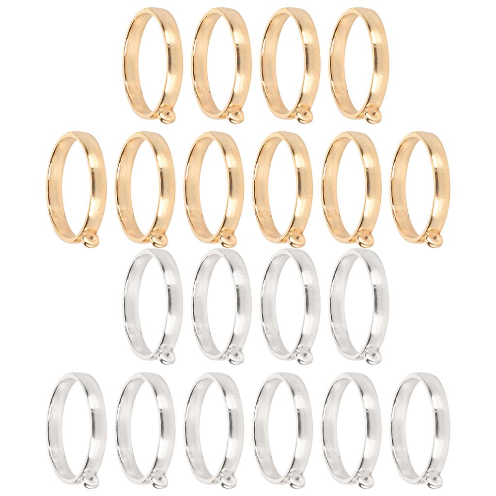 10PCS Round Hollow Frame Pendants for DIY Jewelry Making Findings Crafting Supplies