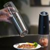 Rechargeable Electric Salt and Pepper Grinder Ceramic Grinding Core Spices Grinder  Restaurant