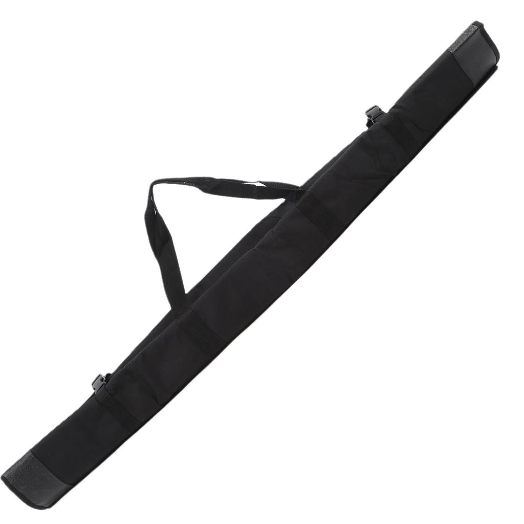 1.3M Fishing Pole Storage Bag Foldable Rod Carry Case Portable Fishing Rod OrganizerBlack