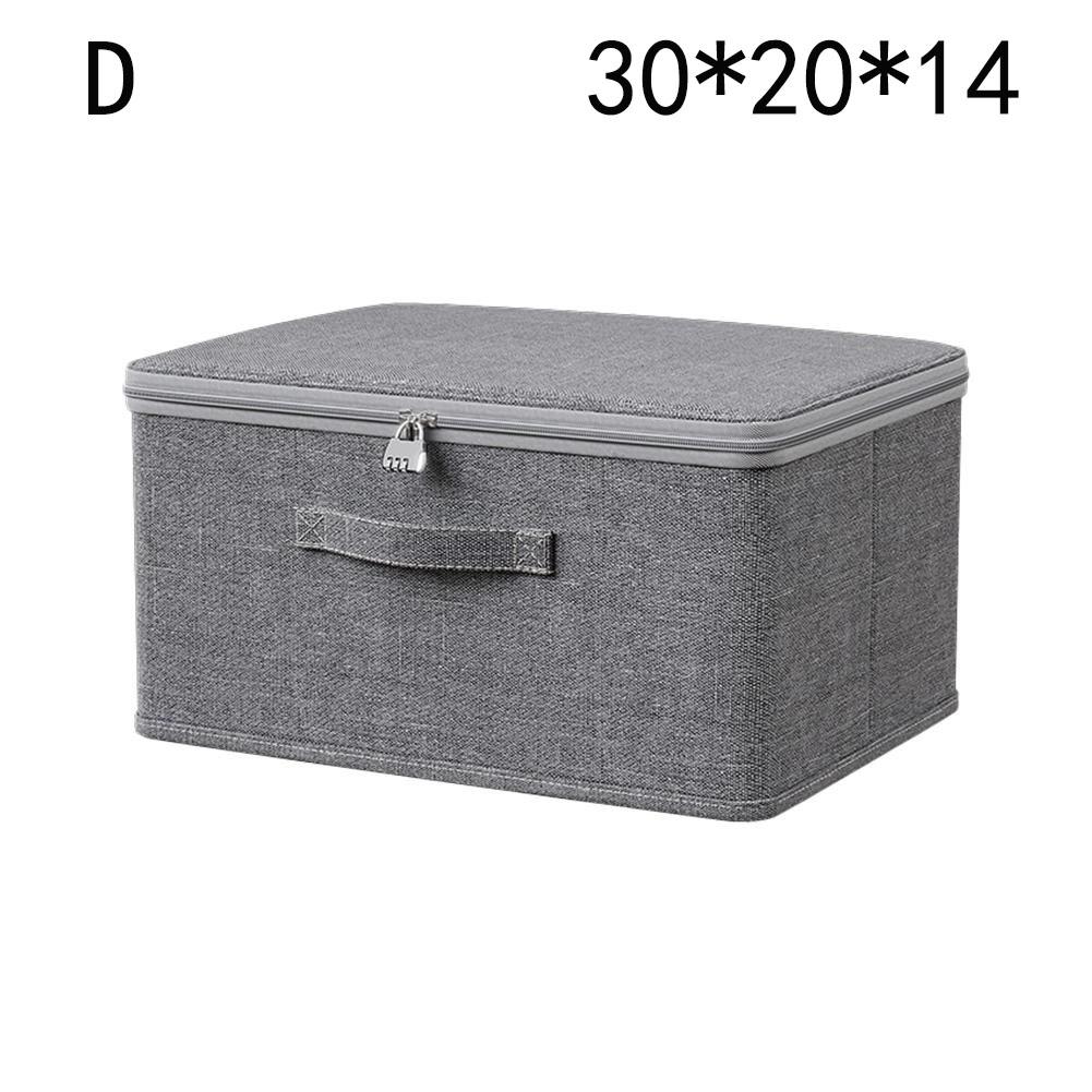 Foldable Storage Box Multi-Purpose Closet Organizer For Spacious And Durable Clothes Storage Trunks For Home Organization