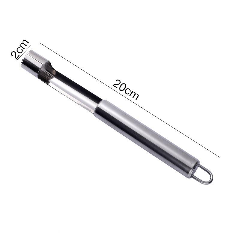 Apfel- und Fruchtausstecher aus Edelstahl mit Samenentferner