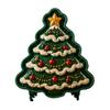 Decorative Pastry Stampers Christmas Mini Pie Mold for Hand Pies, Holiday Gingerbread Man House Santa Claus Nonstick Press Baking Tools Dough Cookies,