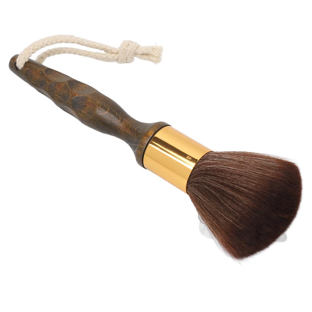 Neck Duster Brush Prevent Slip Long Handle Soft Bristles Hair Cutting Cleaning Brush for Barber Hair Salon