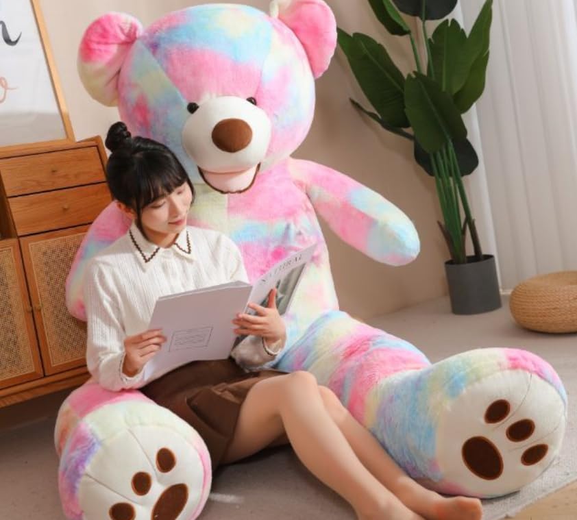 Large stuffed Christmas I stuffed teddy hug INS birthday interior store decoration extra celebration colors bear, bear, bear, bear, pillow, Christmas,