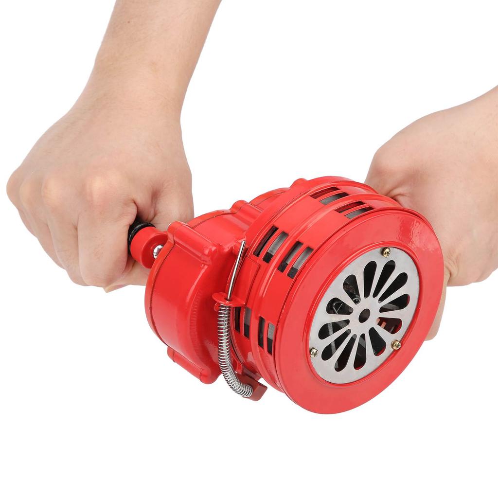 120DB Manual Metal Alarm Hand Crank Siren Horn Air Raid Emergency Safety Warning Siren For Fire Flood Prevention Disaster