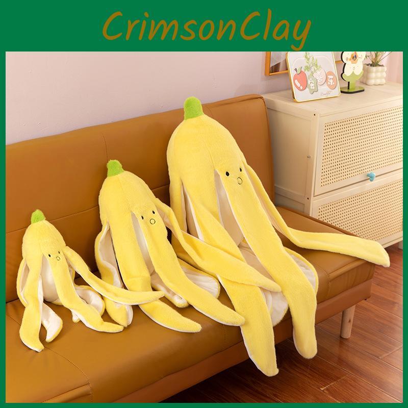 Creative Banana Cute Plush Toy Adorable Cartoon Kids Playtime Pal Gift Birthday