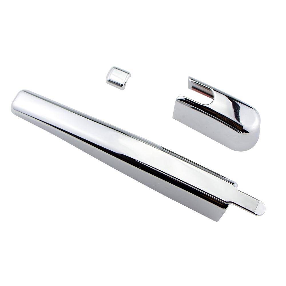 

Крышка щетки заднего стеклоочистителя для BMW X3 G01 2018 - 2025 Накладка заднего стеклоочистителя 3 шт. Наклейка Стайлинговые аксессуары серебряный