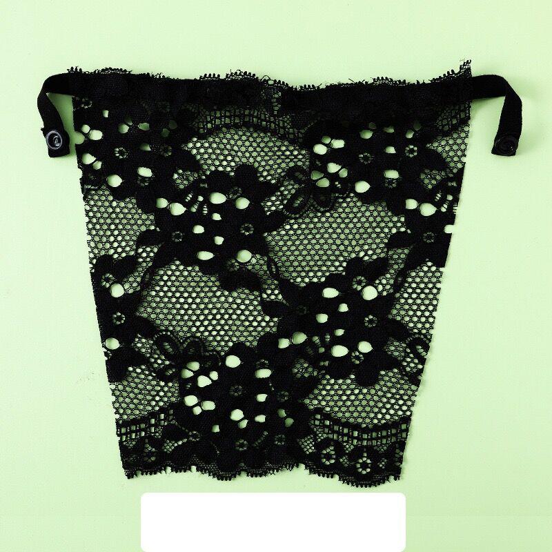 Lace Invisible Wrapped Chest Overlay Bra Insert Easy Clip-on Woman Fake Collar Fixed Cloth Covering The Chest Size Adjustable